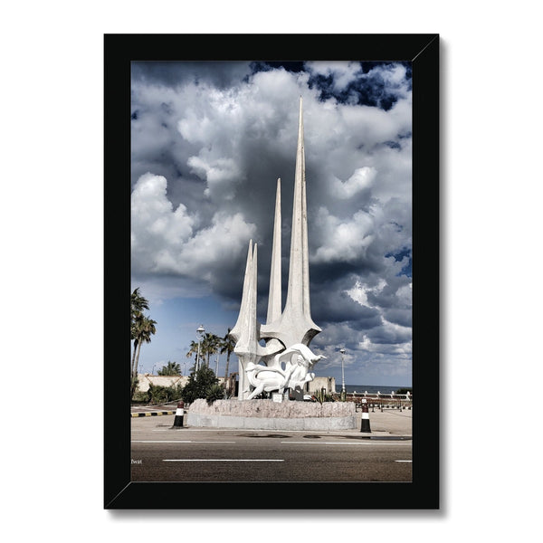 Spire Sculpture  Framed Print