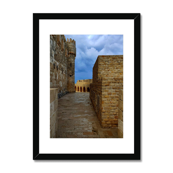 Castle Path Framed & Mounted Print