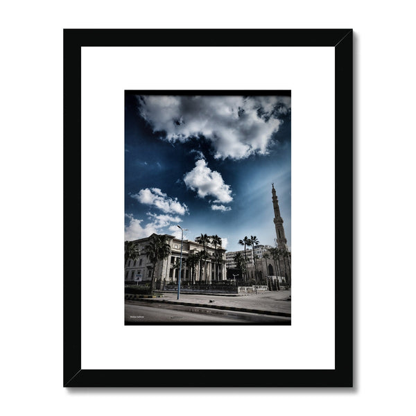 Beams of Light Framed & Mounted Print