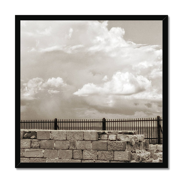 Beyond the Wall Framed Print