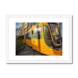 Yellow Commute Framed & Mounted Print