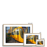 Yellow Commute Framed & Mounted Print