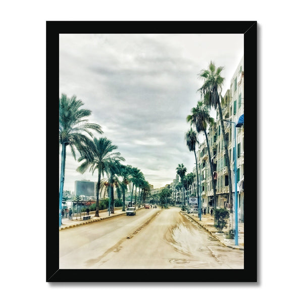 <transcy>Impression encadrée Palm Tree Drive</transcy>