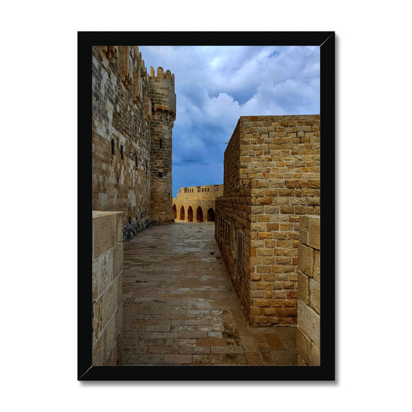 Castle Path Framed Print