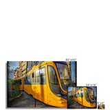 Yellow Commute Photo Art Print