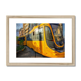 Yellow Commute Framed & Mounted Print