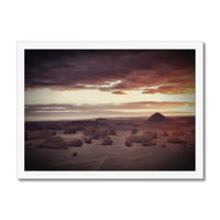 Boulder Field Framed Print